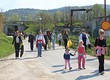 Povratek razigranih in nasmejanih prostovoljcev