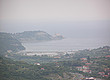 iz zraka panorama Izola in sosednjega Strunjana ter Pirana